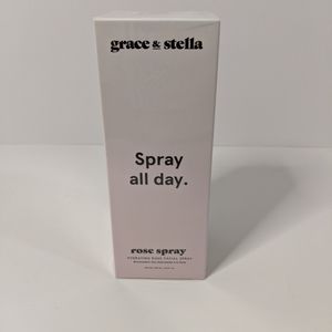 FINAL PRICE grace & stella Rose Facial Spray 8.3oz